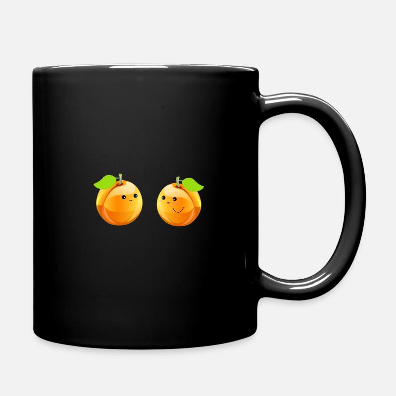 abricot - Mug uni - noir
