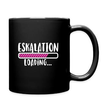 Escalade chargement enterrement de vie de garçon JGA - Mug uni - noir - Droite