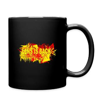 Lens is Back - Mug uni - noir - Droite