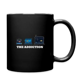 🤿 "Dive Deep into 'The Addiction' Shirt 🤿 - Tasse einfarbig - Schwarz - Rechts