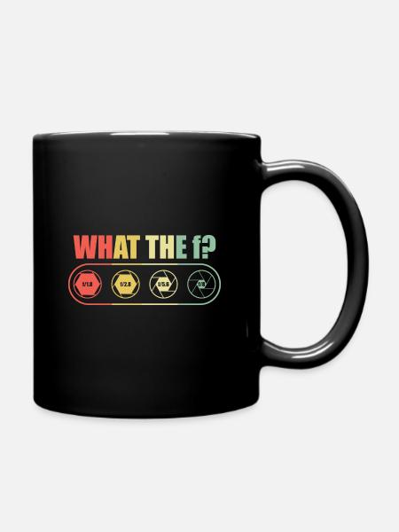 Fotograf Geschenk - Tasse einfarbig - Schwarz