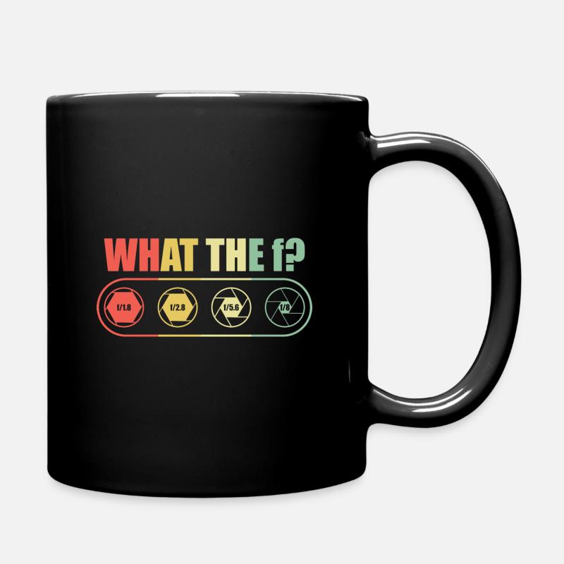Fotograf Geschenk - Tasse einfarbig - Schwarz