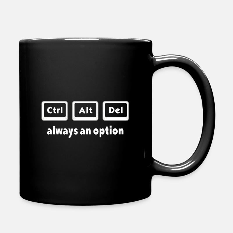 Computer keyboard - Full Colour Mug - black