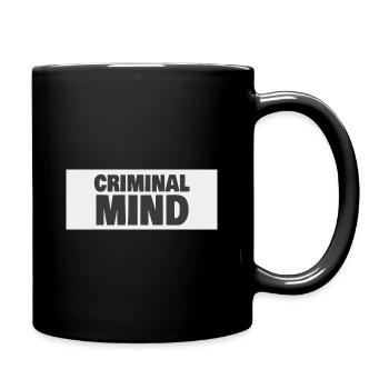 Criminal Mind - Full Colour Mug - black - Right