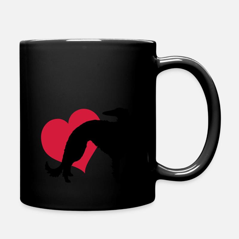 Barzoï - Mug uni - noir