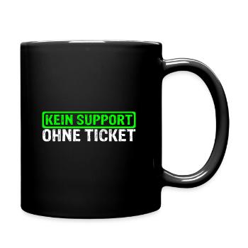Systemadministrator Admin Itler Programmierer Büro - Tasse einfarbig - Schwarz - Rechts