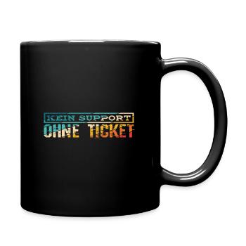 Systemadministrator Admin Itler Programmierer Gesc - Tasse einfarbig - Schwarz - Rechts