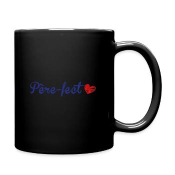 Père-fect (brodé) t shirt - monsieur tshirt - Mug uni - noir - Droite