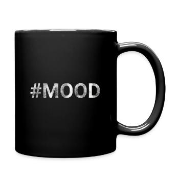 MOOD hashtag - Full Colour Mug - black - Right