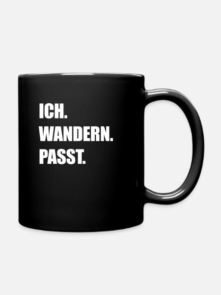 promenade - Mug uni - noir