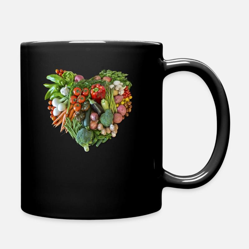 vegetables - Full Colour Mug - black