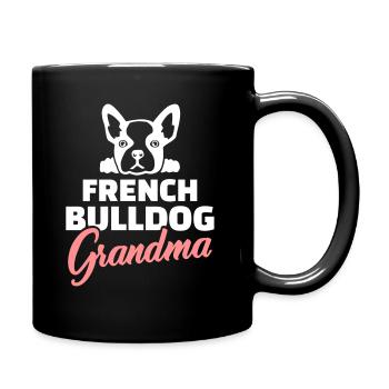 Français Bouledogue - Mug uni - noir - Droite