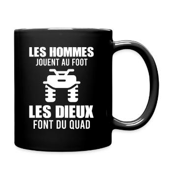 Fan de Quad / Cadeau Humour pour un fan de Quad - Mug uni - noir - Droite