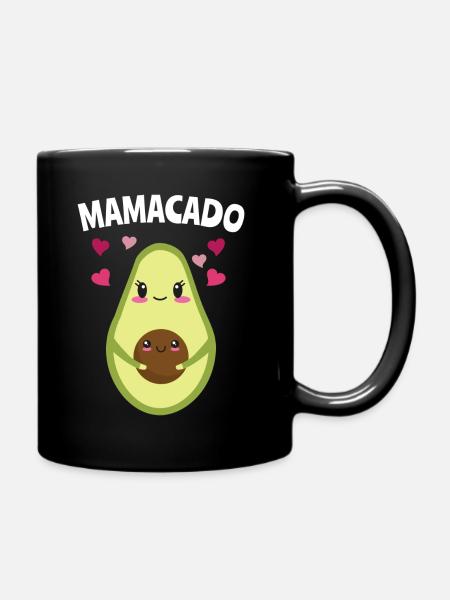 Mamacado maman mère grossesse naissance - Mug uni - noir