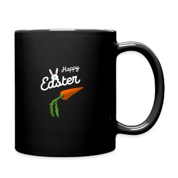Pâques, le lapin de Pâques - Mug uni - noir - Droite