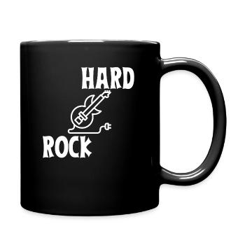 hard rock, cadeau t-shirt, musique, homme, femme - Mug uni - noir - Droite