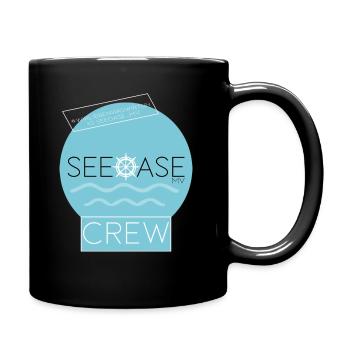 Crew schürze - Tasse einfarbig - Schwarz - Rechts