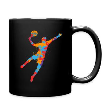 Padel Tennis Colorful Padel Players Padel Tennis Padel - Full Colour Mug - black - Right