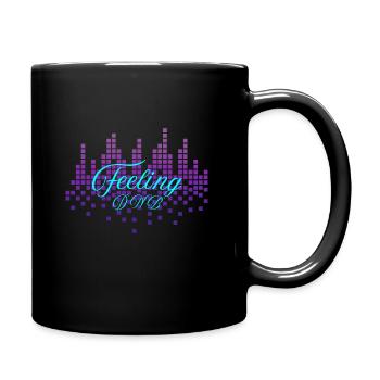Feeling Dub Gewinner - Tasse einfarbig - Schwarz - Rechts