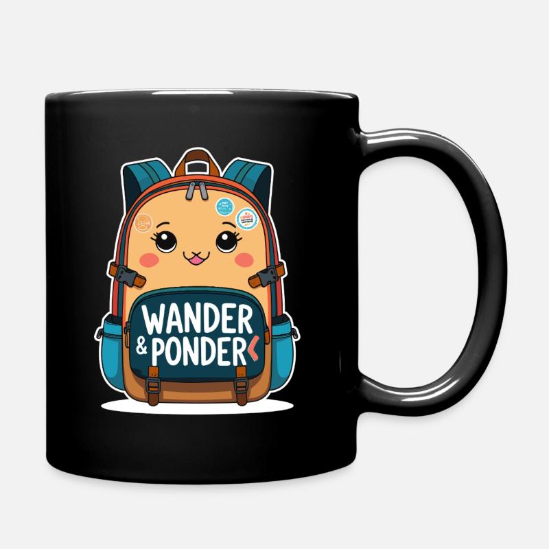 Wander & Ponder - Sac à dos d’aventure - Mug uni - noir