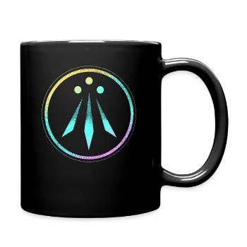 Awen - Full Colour Mug - black - Right