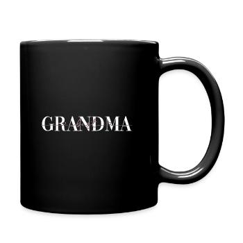 Beste Oma Geschenk Familie Großmutter Geschenke - Tasse einfarbig - Schwarz - Rechts