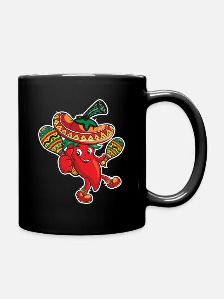 Neu - Tasse einfarbig - Schwarz