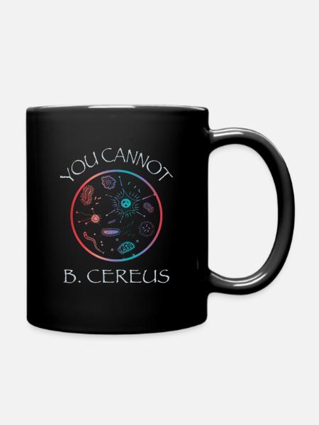 Biologie Mikrobiologie Bakterien Lehrer T-Shirt - Tasse einfarbig - Schwarz