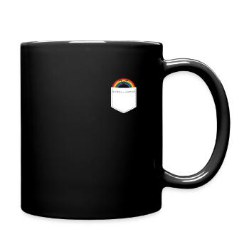 lgbt - Tasse einfarbig - Schwarz - Rechts