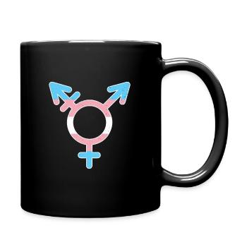 lgbt - Tasse einfarbig - Schwarz - Rechts
