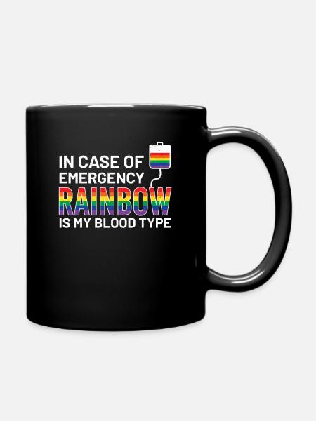 lgBT - Full Colour Mug - black