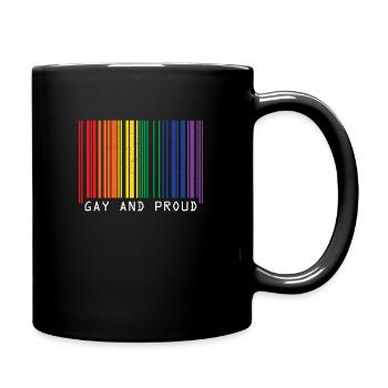 lgBT - Tasse einfarbig - Schwarz - Rechts