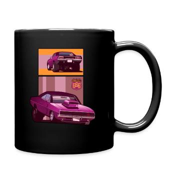 Route 666 - Full Colour Mug - black - Right