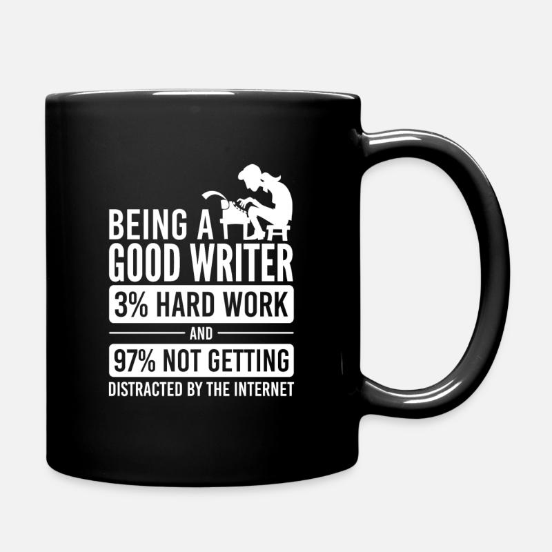 journalist - Tasse einfarbig - Schwarz