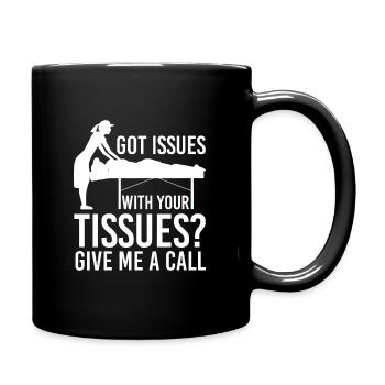 Physiothérapeute Massage Masseur Physio Massage - Mug uni - noir - Droite