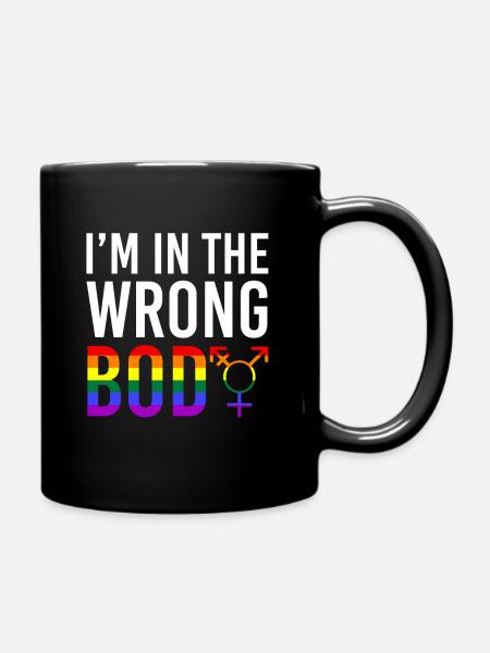 lgBT - Full Colour Mug - black