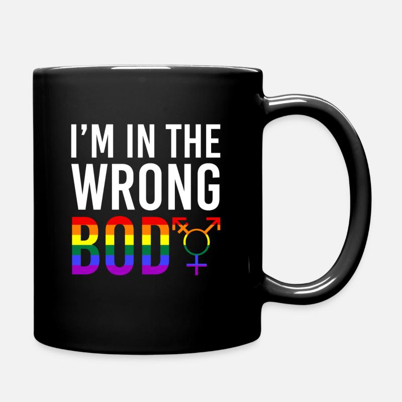 lgBT - Full Colour Mug - black