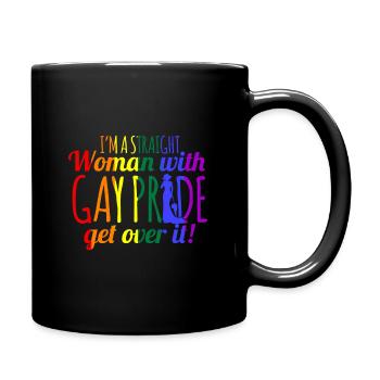 lgBT - Tasse einfarbig - Schwarz - Rechts