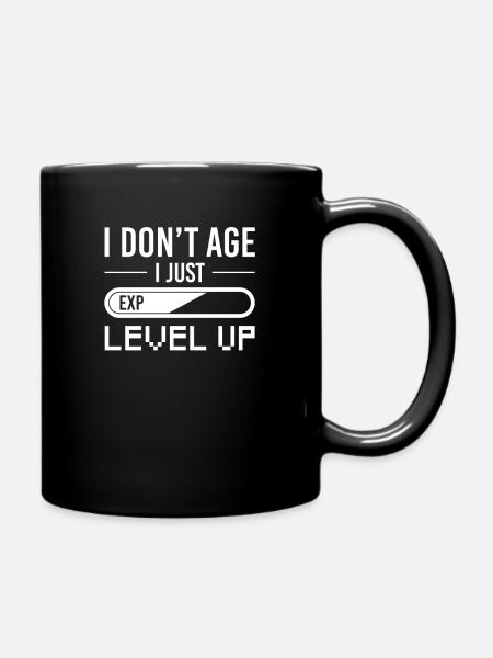 Zocken - Tasse einfarbig - Schwarz
