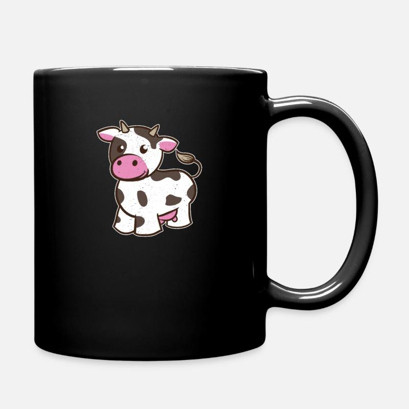 vache - Mug uni - noir