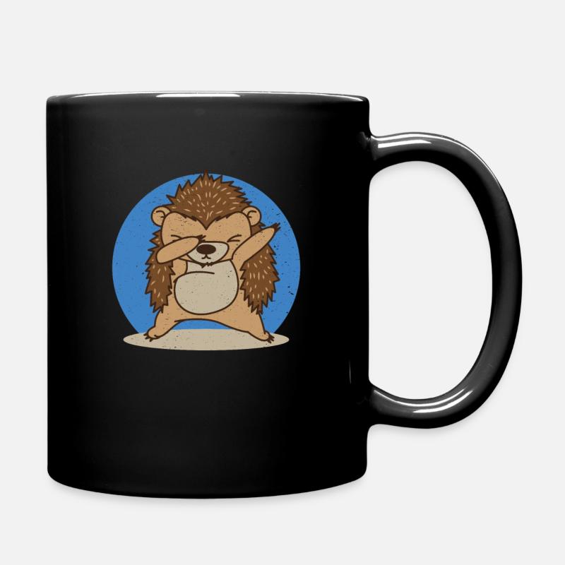 hérisson - Mug uni - noir
