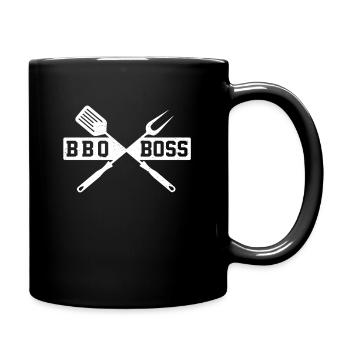 Funny grill master saying - Full Colour Mug - black - Right
