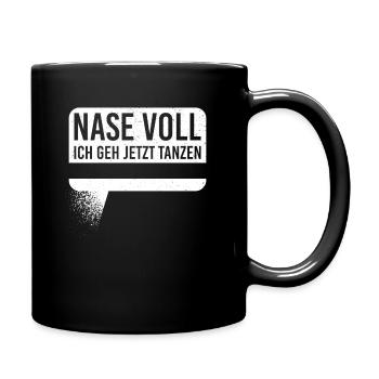 Druffi Party Keta Koks Teile Ecstasy - Tasse einfarbig - Schwarz - Rechts