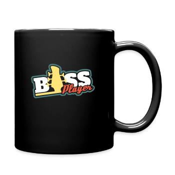 Guitare Basse - Mug uni - noir - Droite