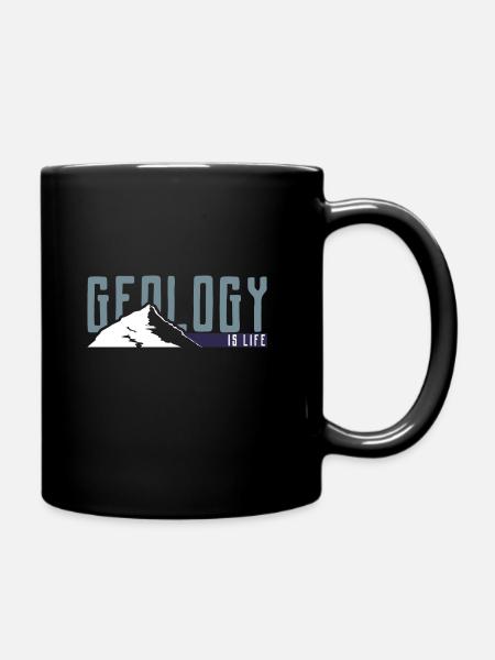 La géologie c'est la vie - Mug uni - noir