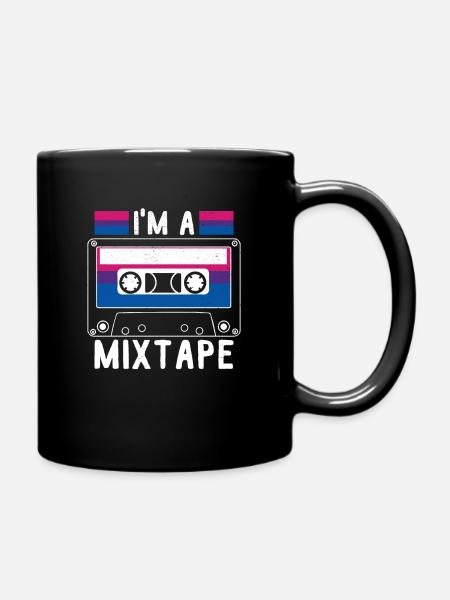 LGBTQ Rainbow Love Merchandise - Tasse einfarbig - Schwarz