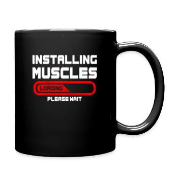 Entraînement - Mug uni - noir - Droite