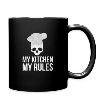 Cuisinier - Mug uni - noir - Droite