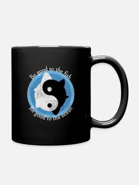 Fish environment - Full Colour Mug - black