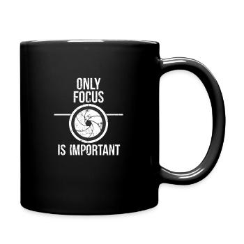 photographer - Full Colour Mug - black - Right